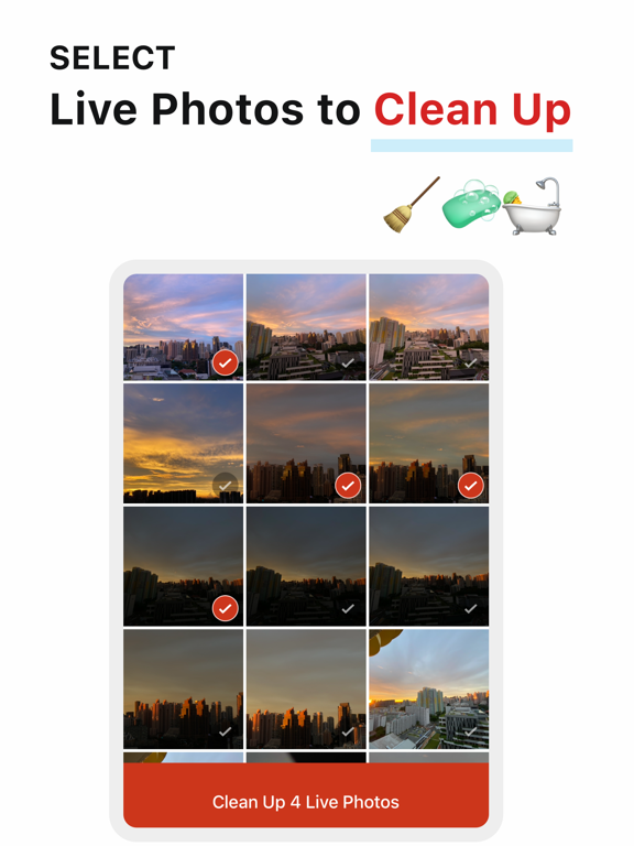 Screenshot #5 pour Lean - Clean up Live Photos