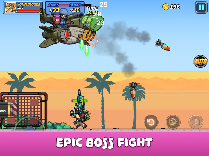 Alpha Squad Metal Rambo