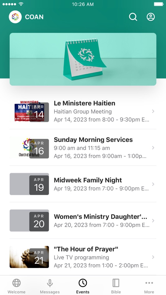 #3. CHURCH OF ALL NATIONS (iOS) Podle: CHURCH OF ALL NATIONS, ASSEMBLIES OF GOD, INC., OF THE CITY OF BOCA RATON