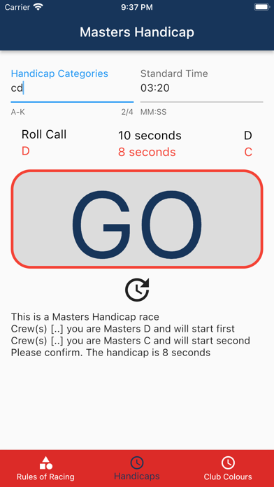 British Rowing Rules of Racing Screenshot