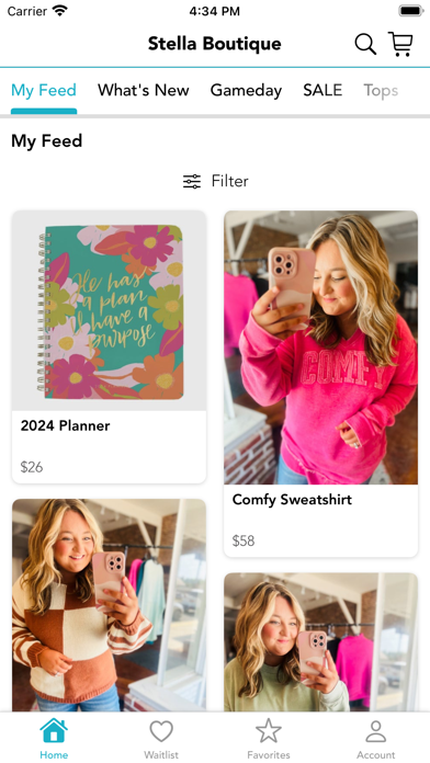 Stella Boutique Screenshot