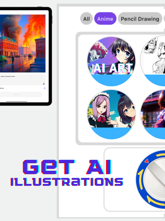 Screenshot #4 pour Générateur d'art IA Gacha.