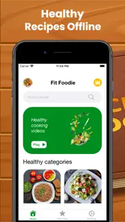 healthy recipes - low calorie iphone screenshot 1