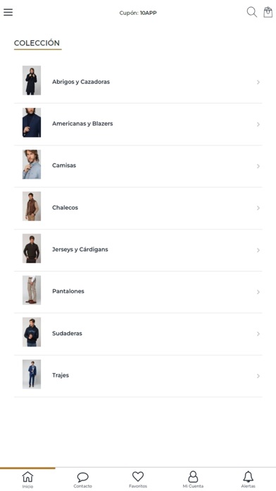Núñez de Arenas - Moda Hombre Screenshot