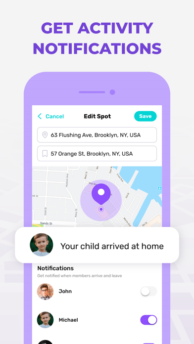 Family Phone Location Tracker Screenshot