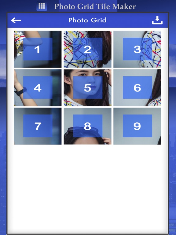 Screenshot #5 pour Photo Grid Tile Maker