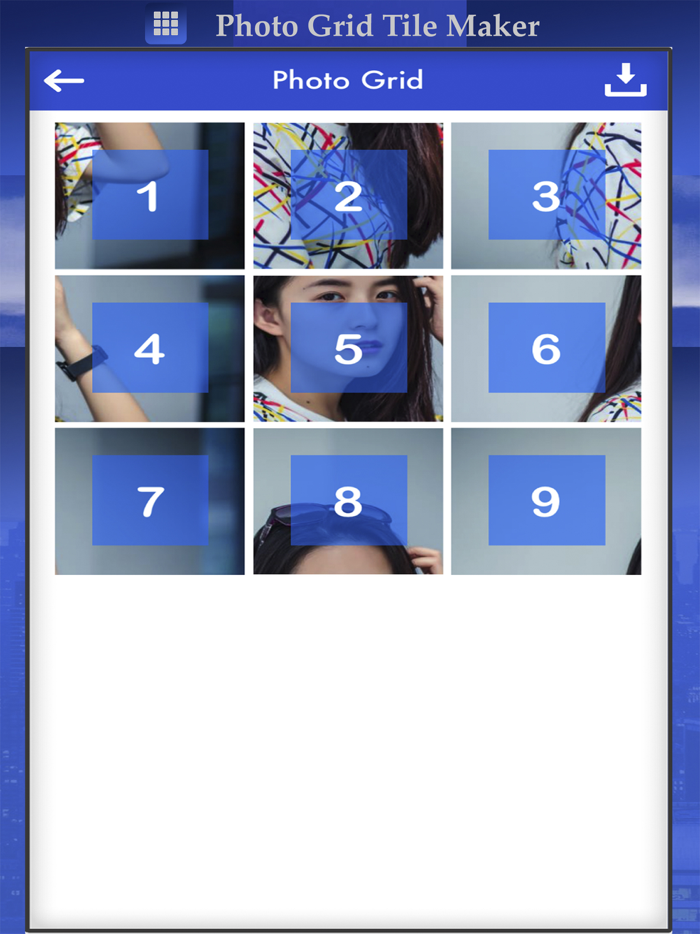 Photo Grid Tile Maker