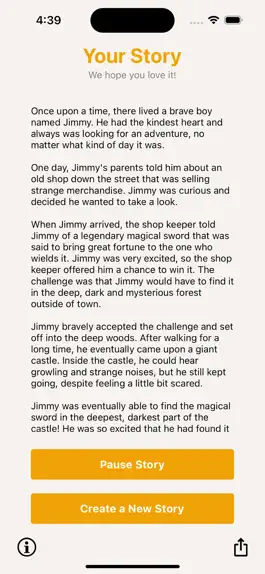 Game screenshot AI Story Genie hack