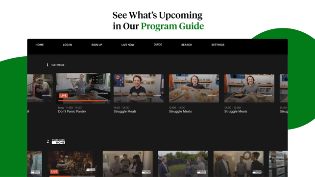 ‎Tastemade: Stream Shows & Docs Screenshot