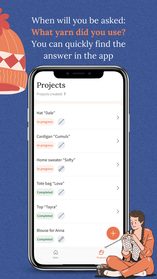 #4. KnitMe — Row counter (iOS) 由: Andrey Kovalev
