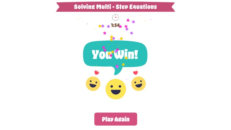 Solving Multi Step Equations screenshot-9