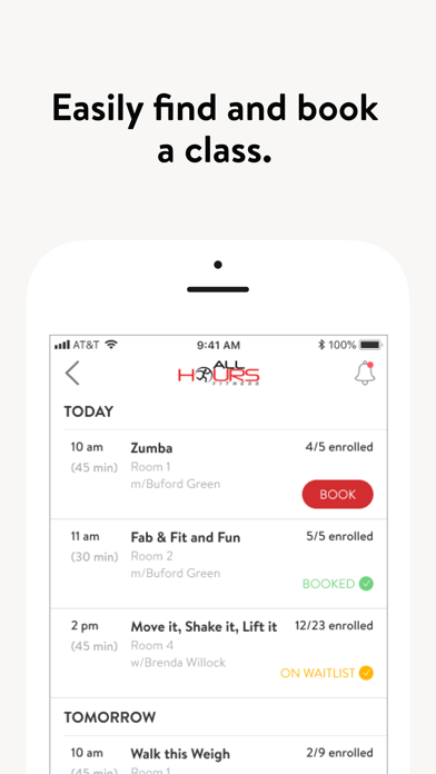 All Hours Fitness Screenshot