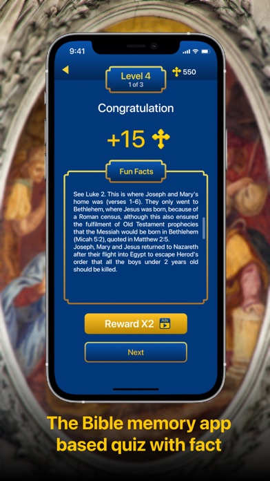 Daily Bible Trivia Bible Quiz Screenshot