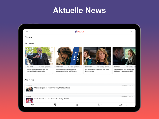 TV SPIELFILM - TV Programm iPad app afbeelding 7