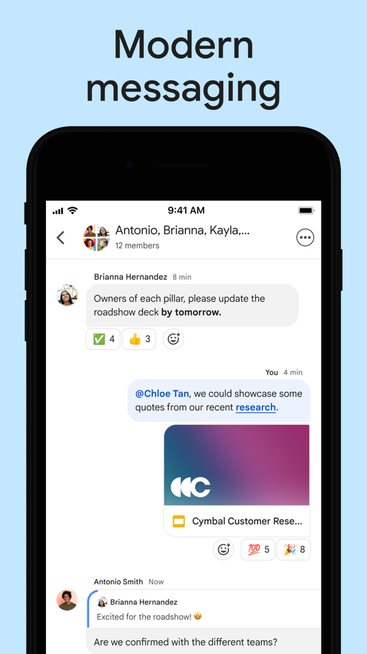 Google Chat - 1.0.250 - (iOS)