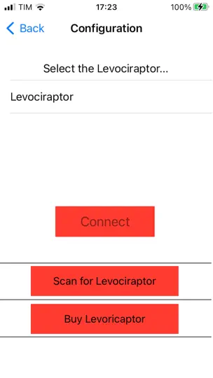 Capture d'écran de Levociraptor sur iPhone 2