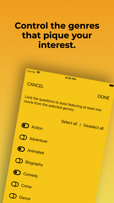 CostarMagic: Movie Duos Trivia Screenshot