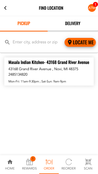 Masala Indian Kitchen Screenshot