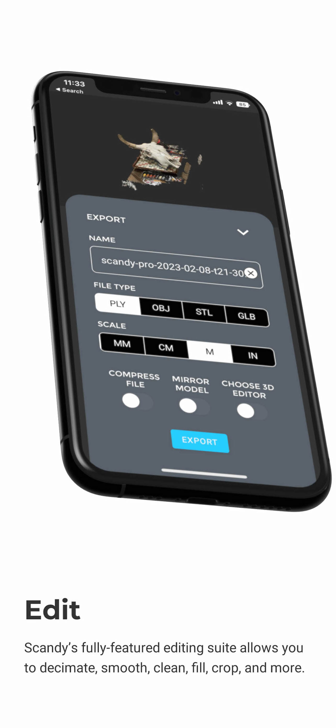 Scandy Pro 3D Scanner 3D App