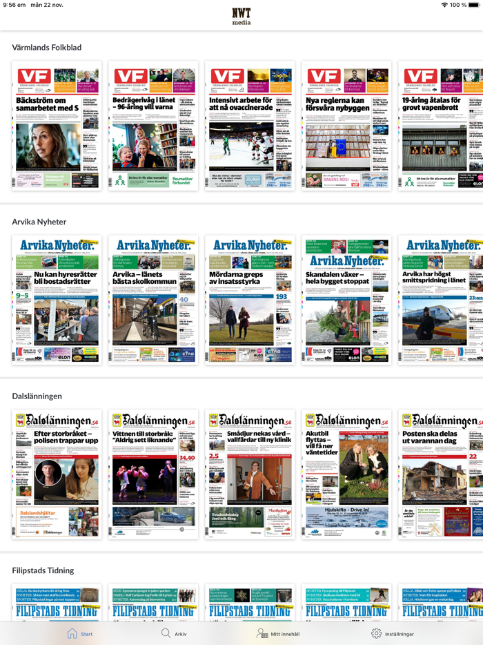 NWT Media E-tidningar