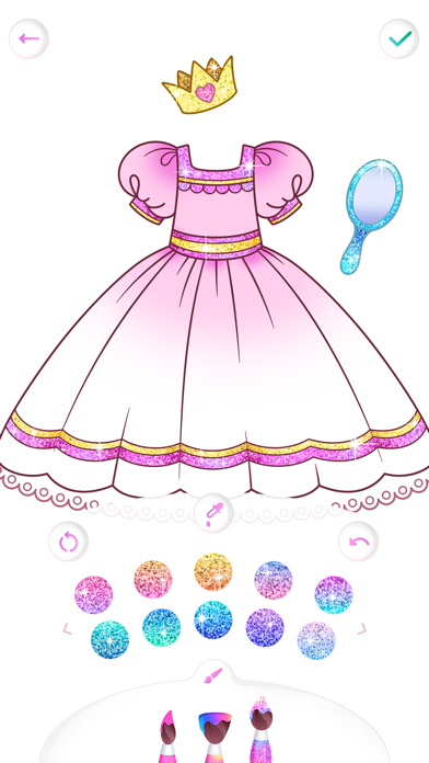 Princess Coloring Book Kids Screenshot