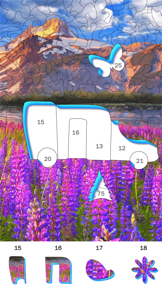 Tap Color Jigsaw screenshot