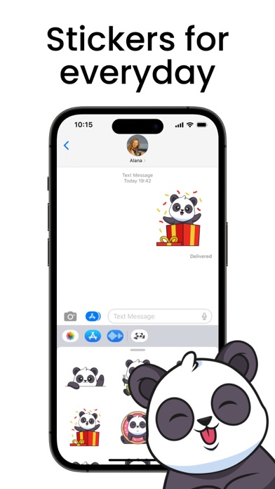 cutest panda Screenshot