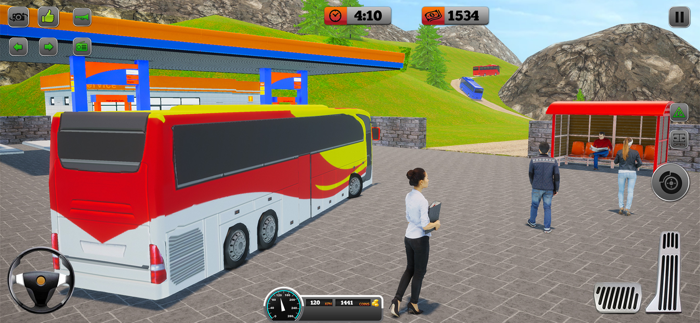 driving offroad bus challenge