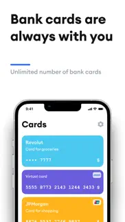 cardium - virtual cards iphone screenshot 1