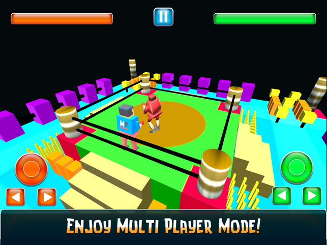 ‎Drunken Wrestlers 3D Fighting Screenshot