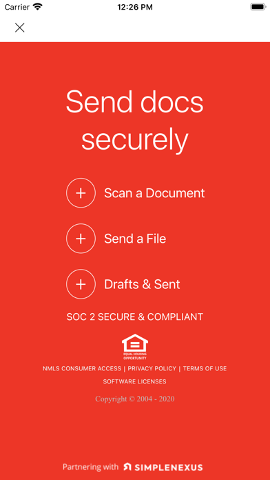 Sports Afield Mortgage Screenshot