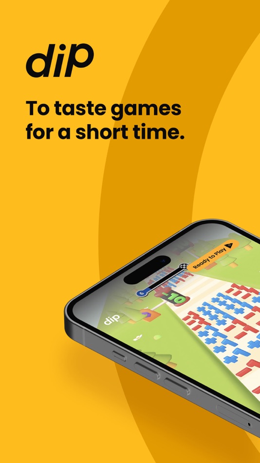 #1. dip : gaming experience (iOS) Podle: MondayOFF