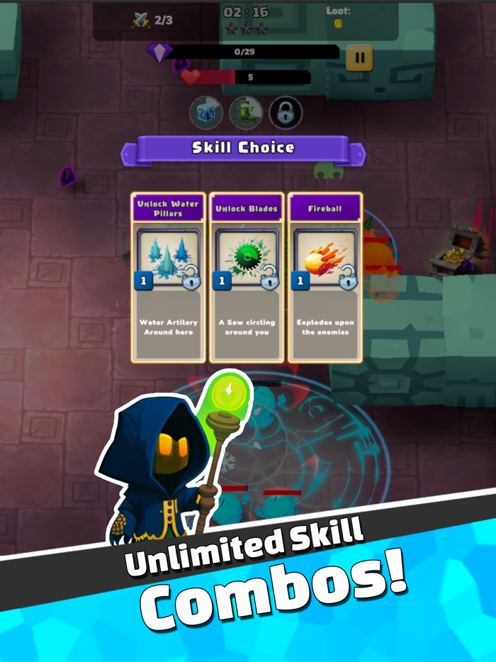 Dungeon Survivor Tiny Hero