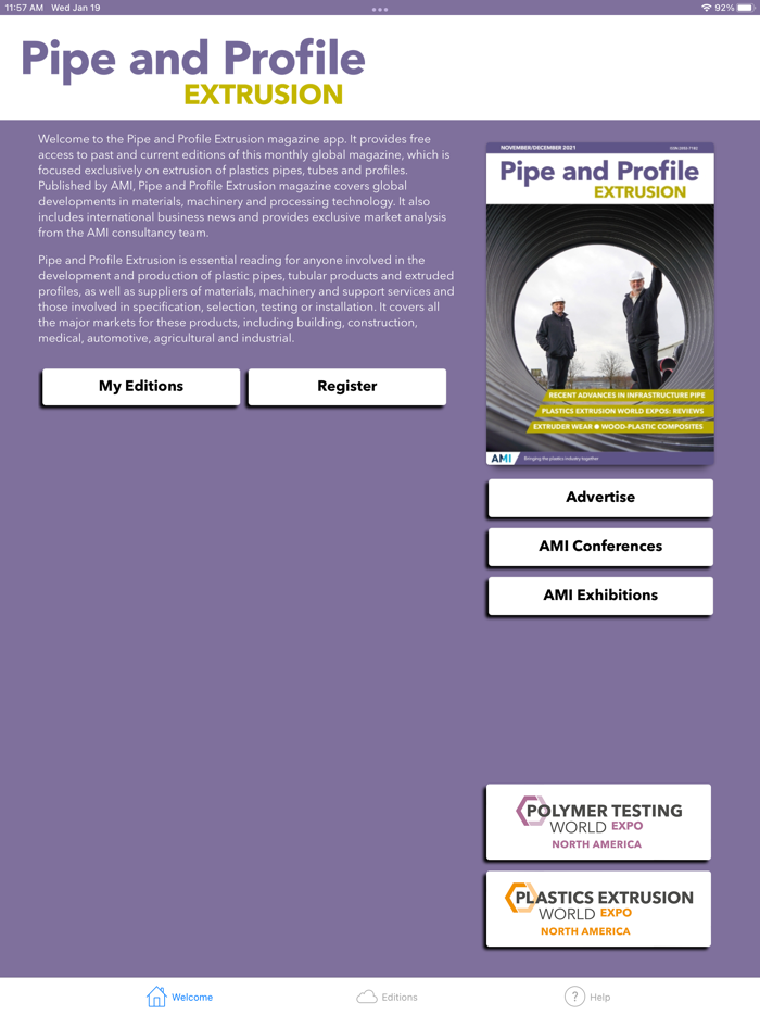 Pipe and Profile Extrusion Mag