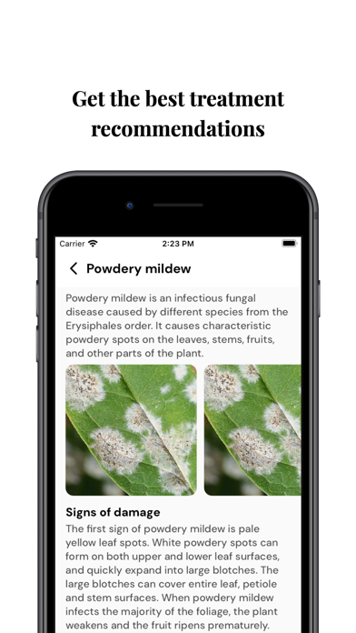 AI Plant Disease & Care Screenshot