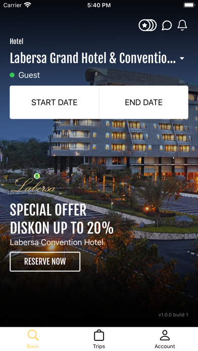 Labersa Grand Hotel Screenshot