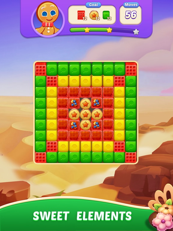 Candy Blast Fever: Cookie Bomb iPad screenshot 2 - Games app