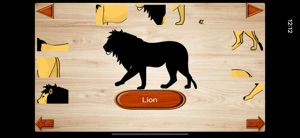 Animal Jigsaws Flash Cards screenshot #2 for iPhone