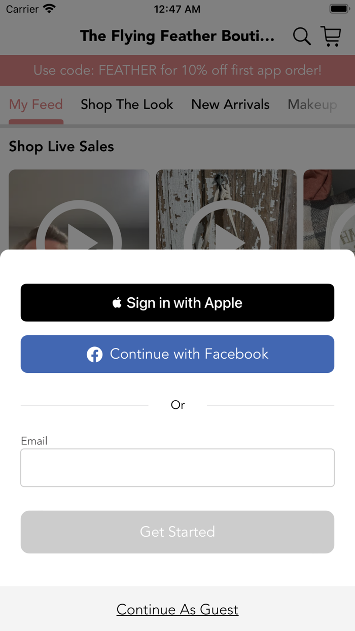 The Flying Feather Boutique