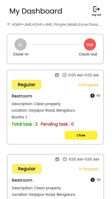 Woloo Smart Hygiene Screenshot