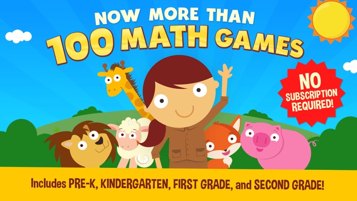 Animal Math Games For Kids