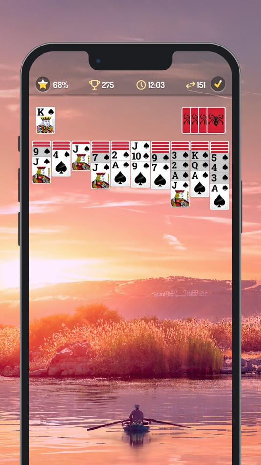 #4. Spider Solitaire #1 Card Game (iOS) 由: Playvalve S.L.