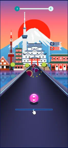 Game screenshot Magic Hop Ball-Going Ball Game mod apk