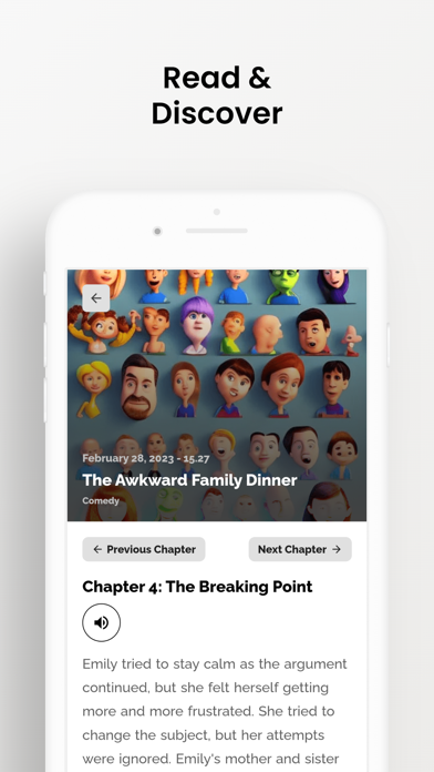StoryAI: AI Generated Stories Screenshot