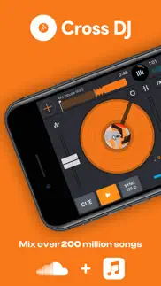 cross dj - music mixer app iphone screenshot 1