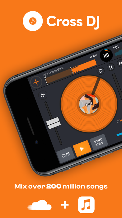 Screenshot #1 pour Cross DJ - Music Mixer App