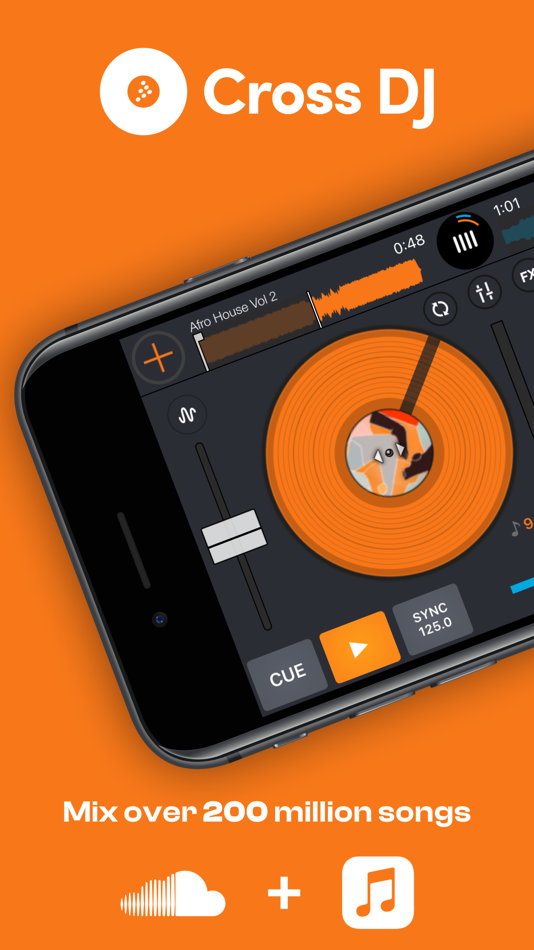 Cross DJ - Music Mixer App - 4.0.4 - (iOS)