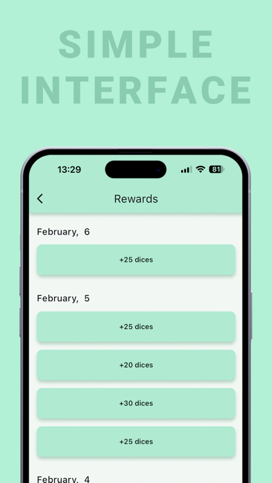 Go'Rewards - Dice & Events Screenshot