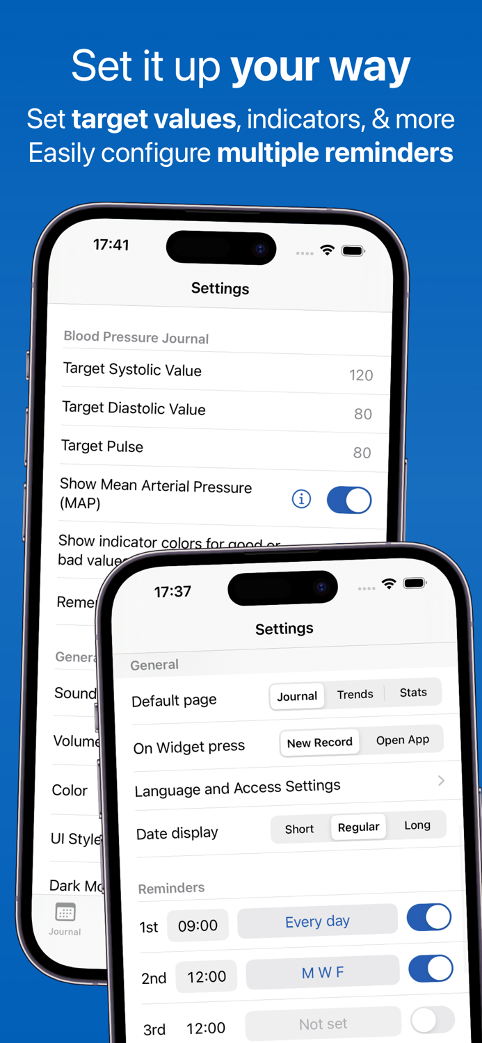 Blood Pressure Monitor Tracker