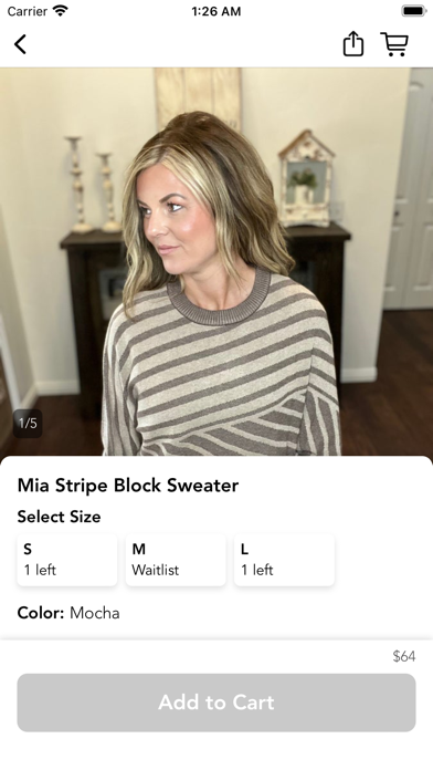 Adore Clothing Co Screenshot